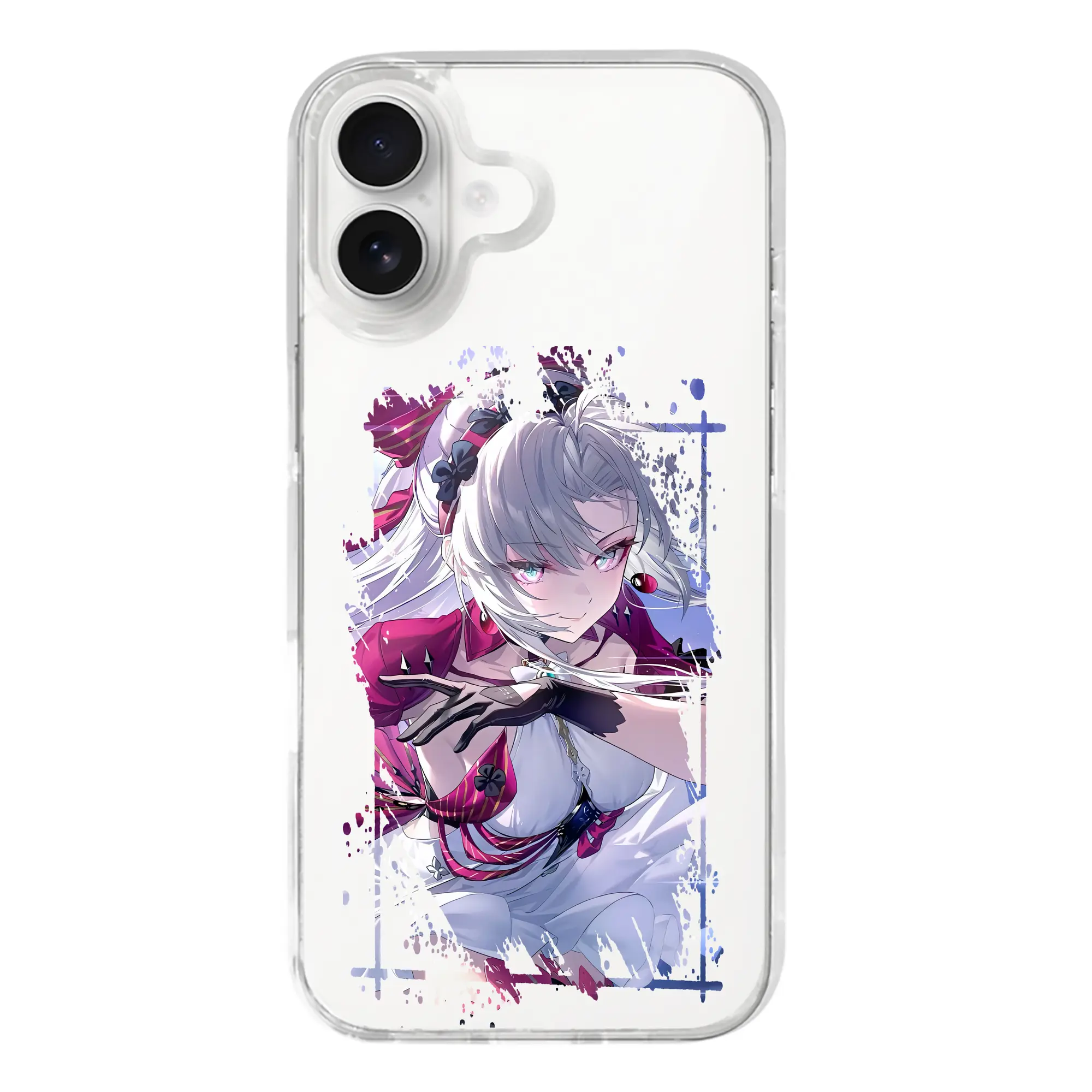 鳴潮 グッズ カルロッタ - iPhone 17シリーズ 透明スマホケース – 薄型・耐衝撃・精密フィット保護カバー